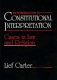 An introduction to constitutional interpretation : cases in law and religion /