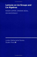 Lectures on Lie groups and Lie algebras /