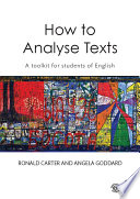 How to analyse texts : a toolkit for students of English /