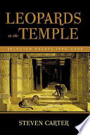 Leopards in the temple : selected essays, 1990-2000 /