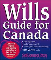 Wills guide for Canada /
