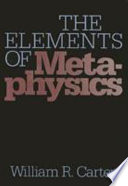 The elements of metaphysics /