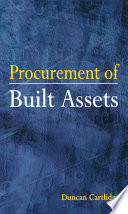 Procurement of built assets /