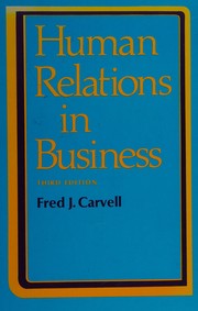 Human relations in business /
