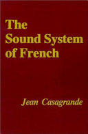 The sound system of French /