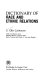 Dictionary of race and ethnic relations /