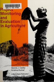 Project monitoring and evaluation in agriculture /