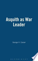 Asquith as war leader /