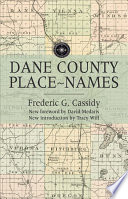 Dane County place-names /