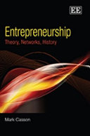 Entrepreneurship : theory, networks, history /