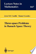 Three-space problems in Banach space theory /