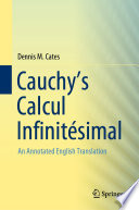 Cauchy's Calcul Infinitésimal : An Annotated English Translation /