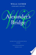 Alexander's bridge /