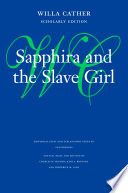 Sapphira and the slave girl /