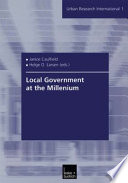 Local Government at the Millenium /