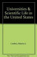 Universities and scientific life in the United States /