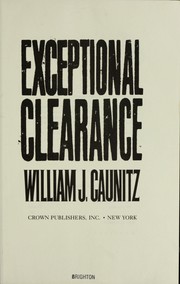 Exceptional clearance /