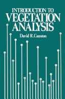 An introduction to vegetation analysis : principles, practice, and interpretation /