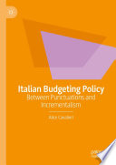 Italian Budgeting Policy : Between Punctuations and Incrementalism /