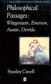 Philosophical passages : Wittgenstein, Emerson, Austin, Derrida /