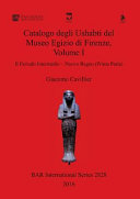 Catalogo degli Ushabti del Museo egizio di Firenze /