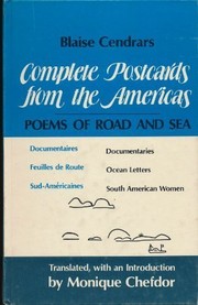 Complete postcards from the Americas : poems of road and sea /