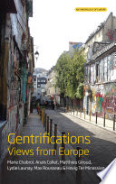 Gentrifications : views from Europe /