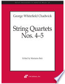 String quartets nos. 4-5 /