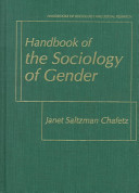 Handbook of the sociology of gender /