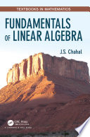 Fundamentals of linear algebra /