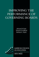 Improving the performance of governing boards /