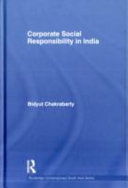 Corporate social responsibility in India /