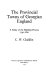 The provincial towns of Georgian England : a study of the building process, 1740-1820 /