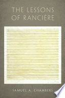 The lessons of Rancière /