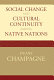 Social change and cultural continuity among Native Nations /