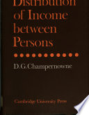 The distribution of income between persons /