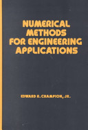 Numerical methods for engineering applications /
