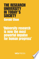 The research university in today's society /