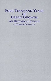 Four thousand years of urban growth : an historical census /