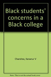 Black students' concerns in a Black college /
