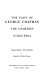 The plays of George Chapman: the comedies : a critical edition /