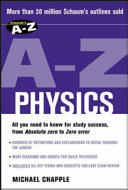 Schaum's A-Z physics /