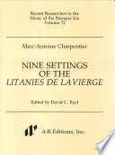 Nine settings of the Litanies de la Vierge /