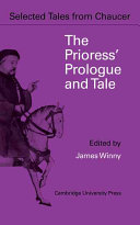 The Prioress' prologue & tale : from the Canterbury tales /