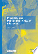 Principles and Pedagogies in Jewish Education /