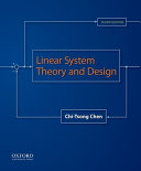 Linear system theory and design /