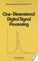 One-dimensional digital signal processing /
