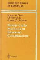 Monte Carlo methods in Bayesian computation /