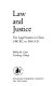 Law and justice ; the legal system in China 2400 B.C. to 1960 A.D. /