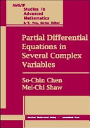 Partial differential equations in several complex variables /